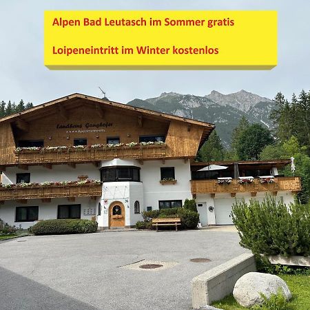 W4 Haus Ganghofer Appartement Leutasch Buitenkant foto