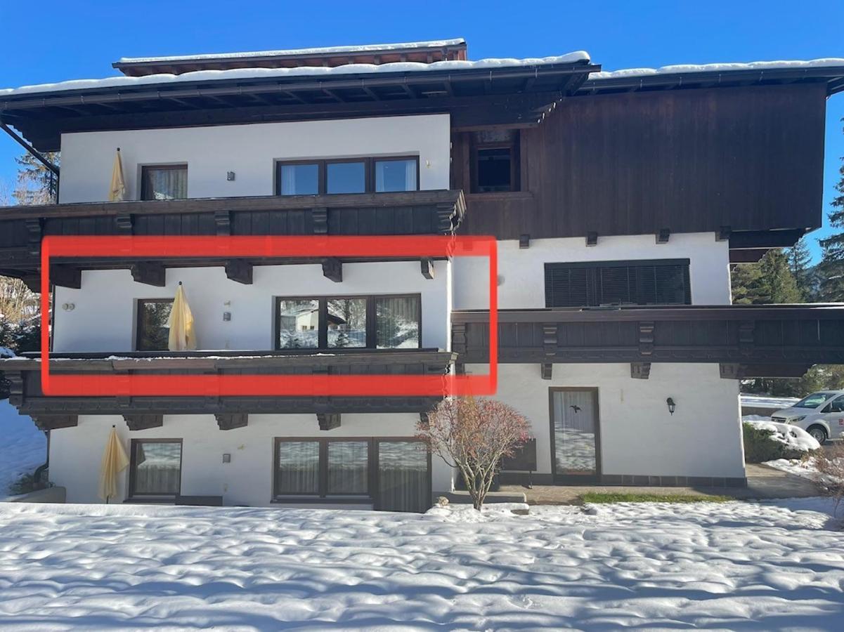 W4 Haus Ganghofer Appartement Leutasch Buitenkant foto