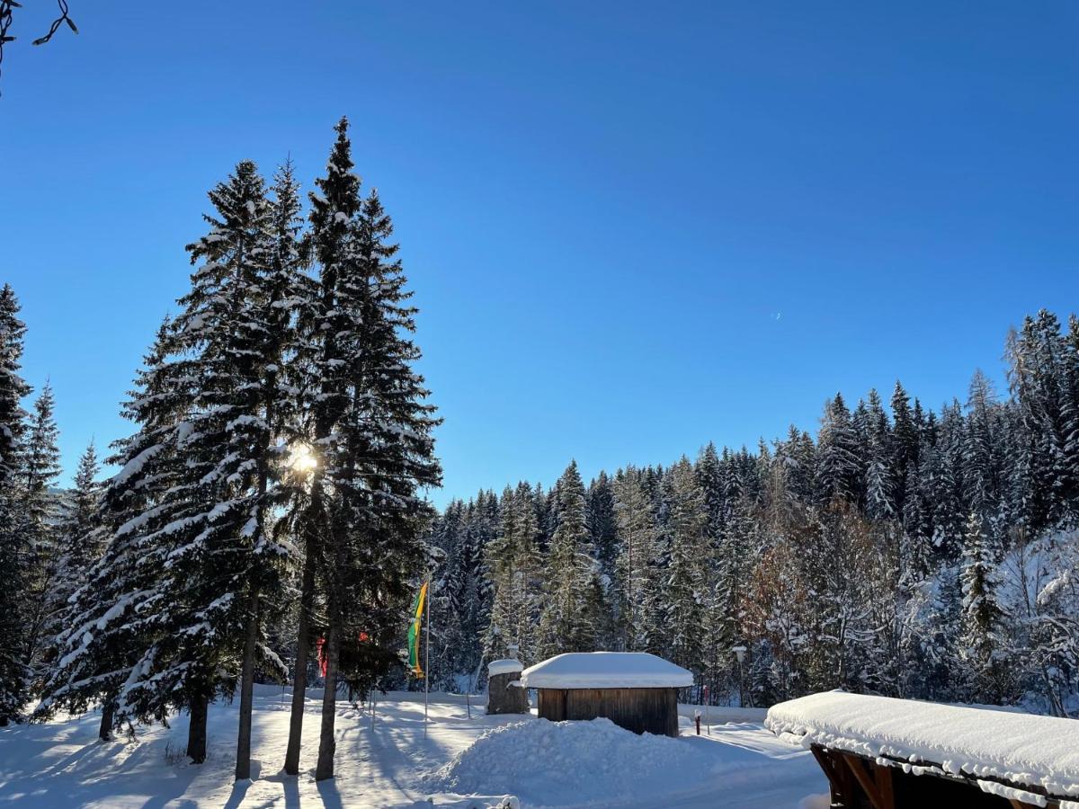 W4 Haus Ganghofer Appartement Leutasch Buitenkant foto