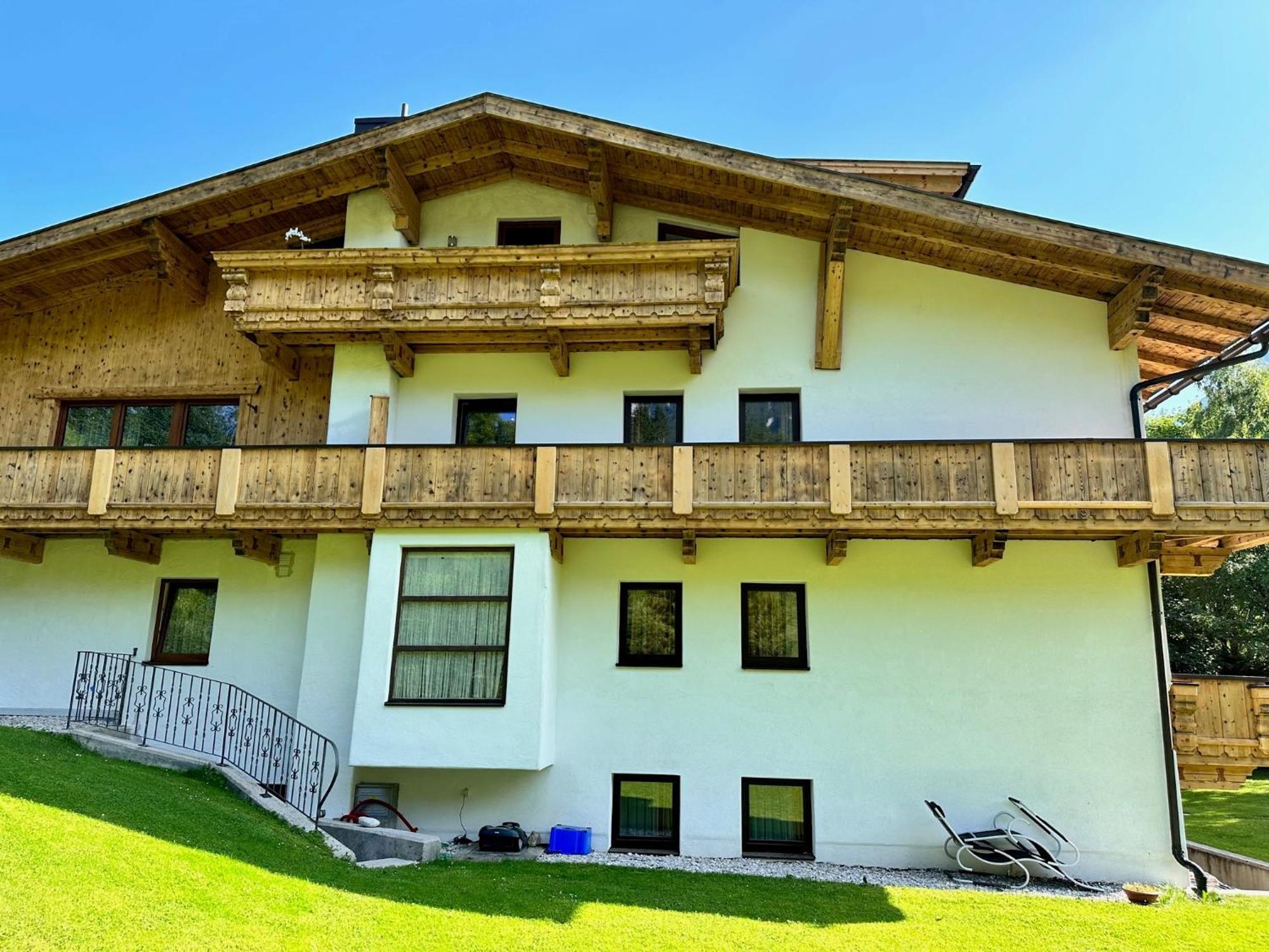 W4 Haus Ganghofer Appartement Leutasch Buitenkant foto