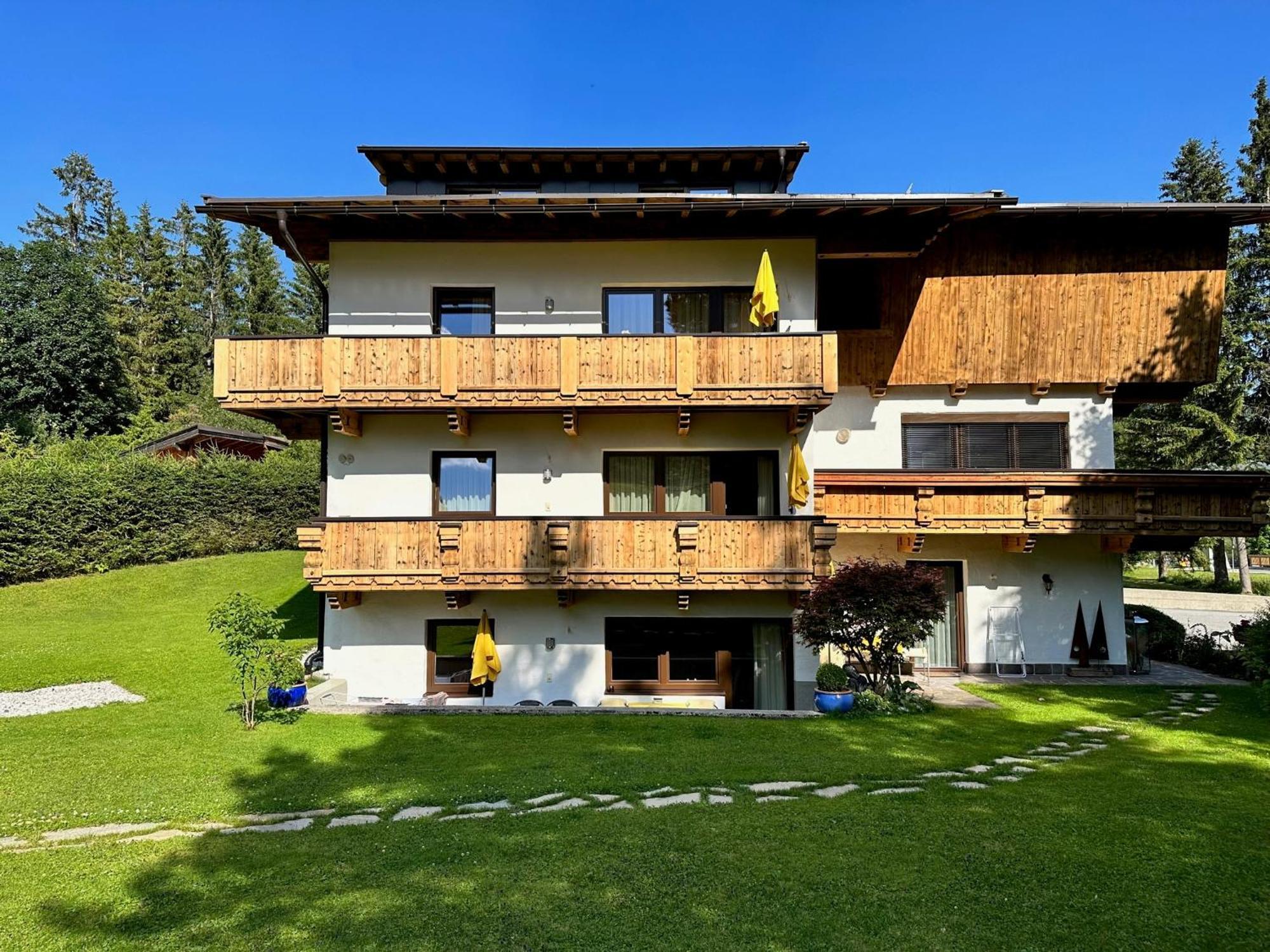 W4 Haus Ganghofer Appartement Leutasch Buitenkant foto
